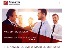 Tablet Screenshot of primazia.com.br